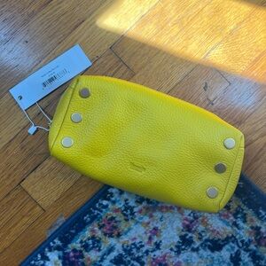 NWT Yellow Hammitt Makeup Bag
